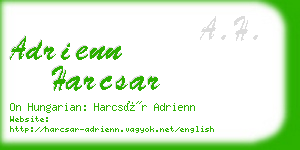 adrienn harcsar business card